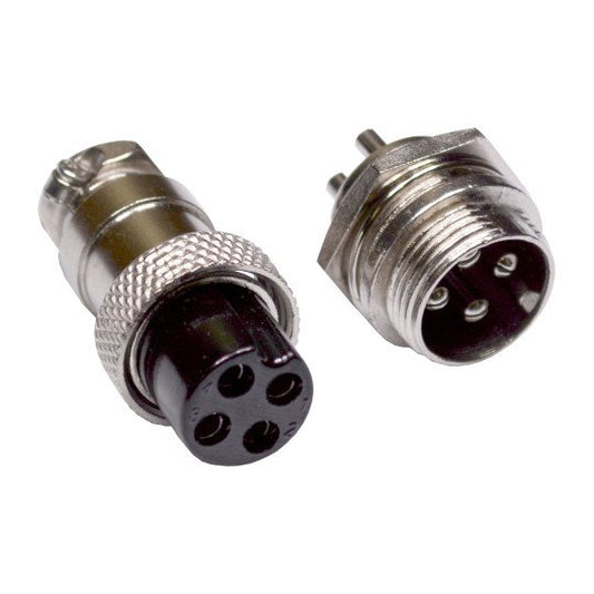 Stecker GX12 4 Pins