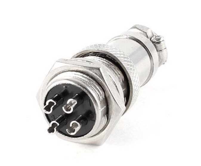 Conector GX16 4 pins