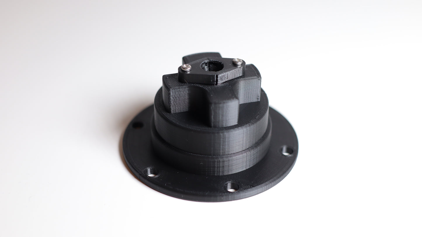 Kundenspezifischer Adapter für Thrustmaster "TRUE" Quick Release