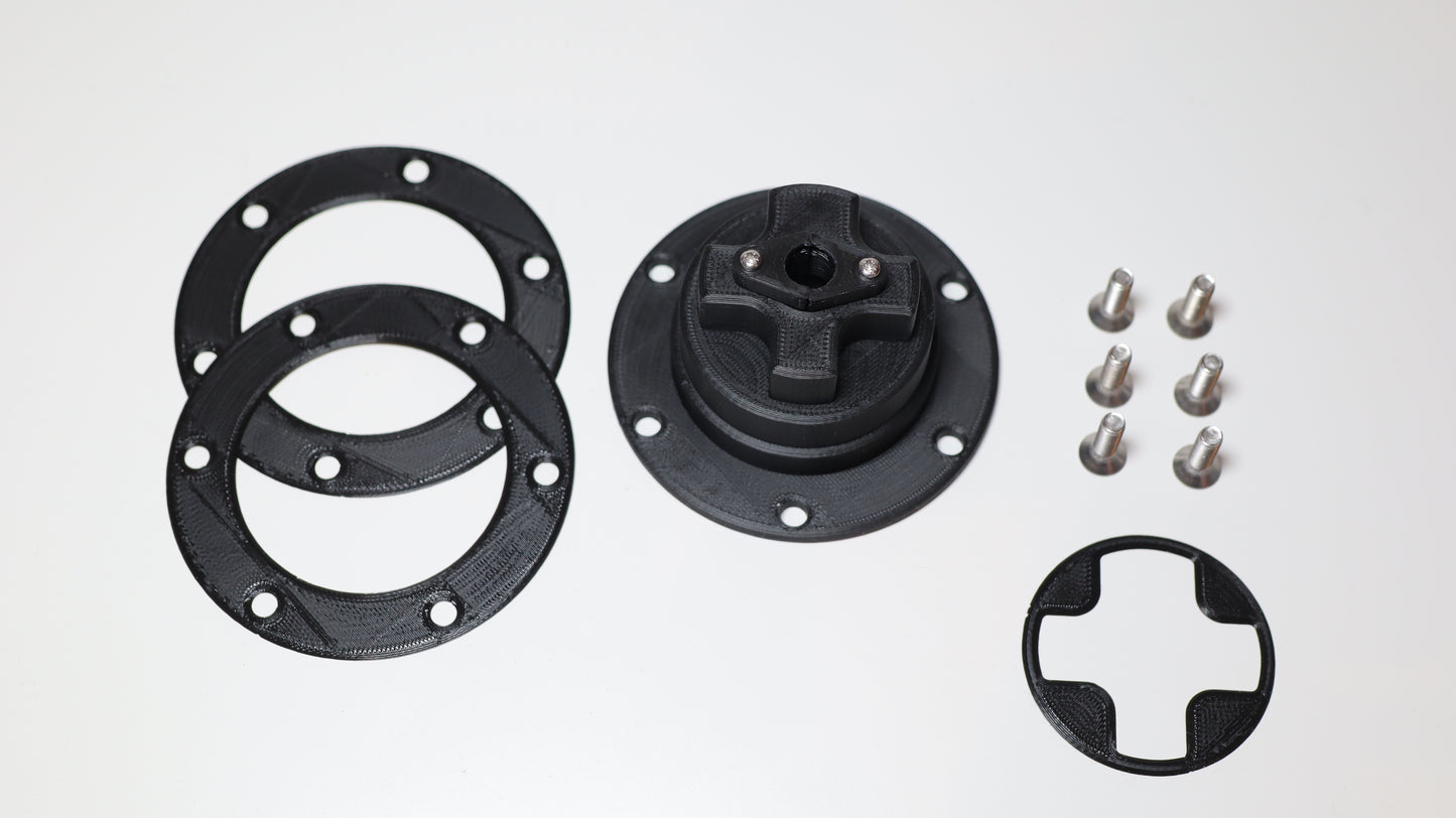 Kundenspezifischer Adapter für Thrustmaster "TRUE" Quick Release