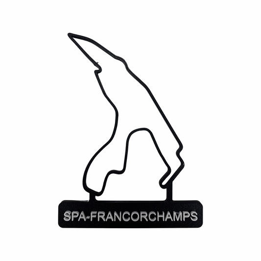 3D printed F1 tracks 2021 season - Spa