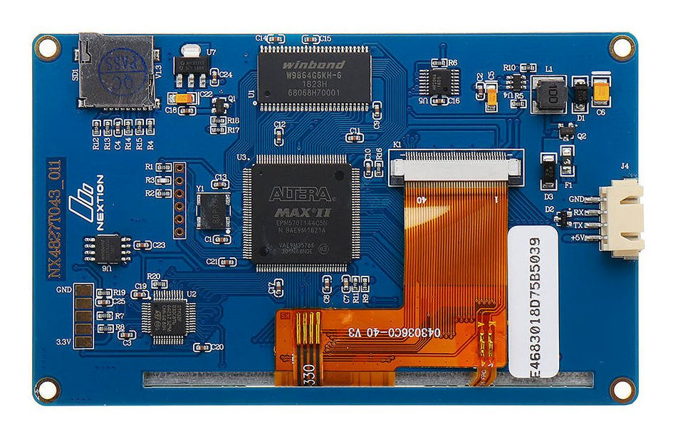 NEXTIONディスプレイ4.3インチNX4827T043抵抗膜方式タッチスクリーンTFTLCD 480x272
