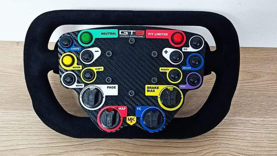 DIY Box Steering Wheel Kit Replica Bentley GT3 by Hupske