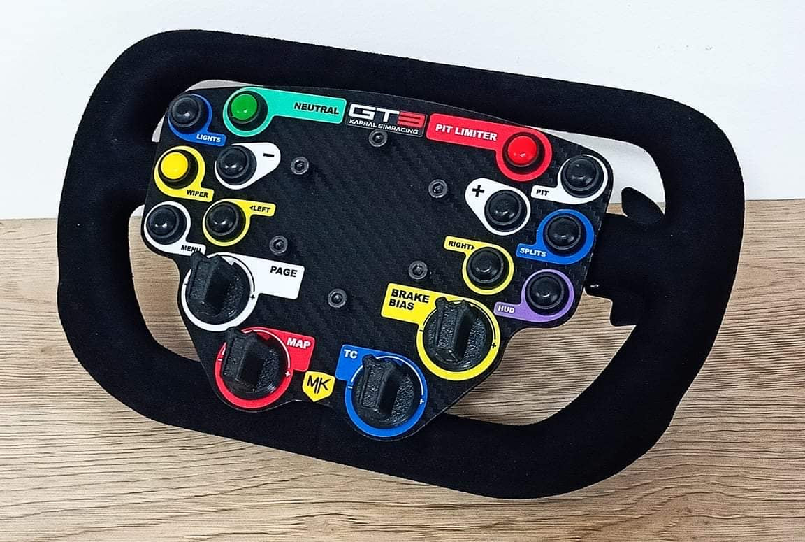 DIY Box Steering Wheel Kit Replica Bentley GT3 by Hupske