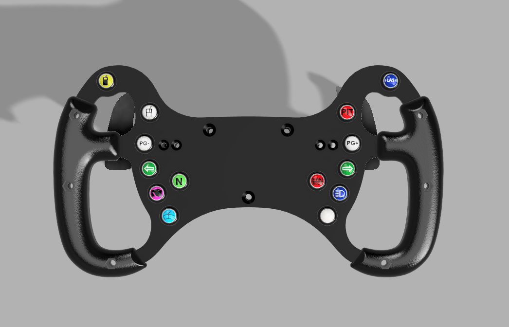 DIY Kastenlenkrad-Kit AMG GT3 von Hupske