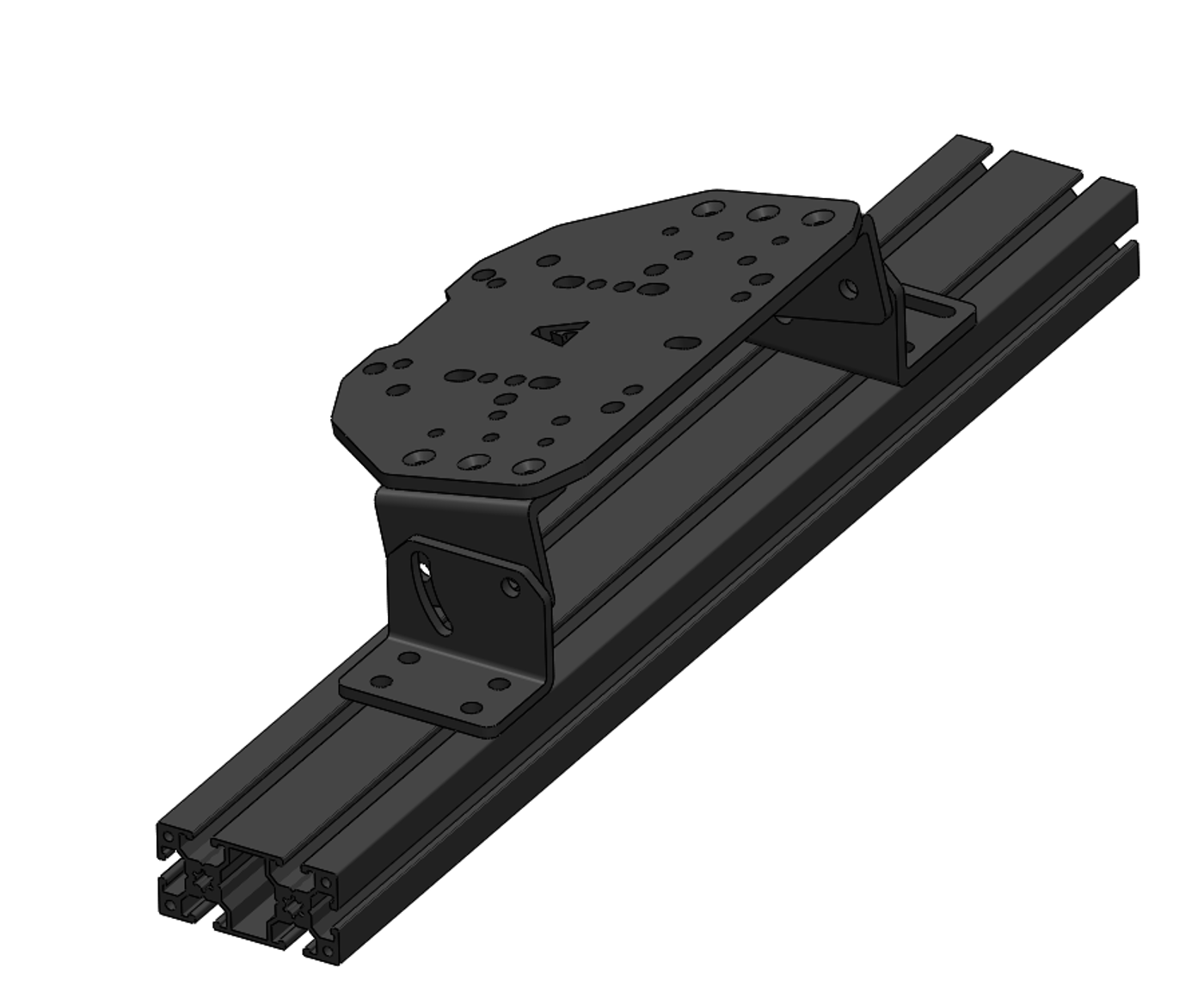 VNM Wheel Base Mount v2 only deck (no aluminum)