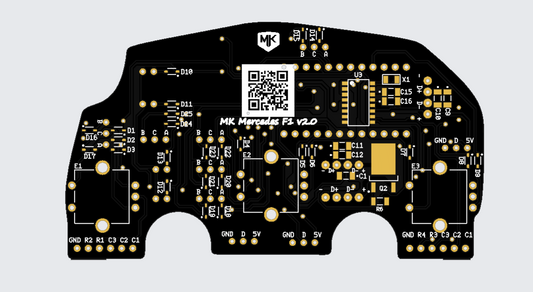 Mercedes F1 PCBs