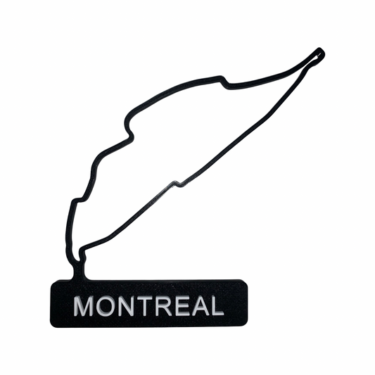 3D printed F1 tracks 2021 season - Montreal