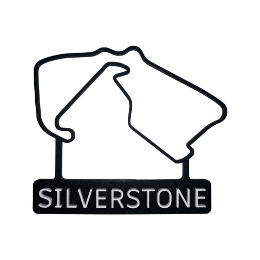 3DプリントされたF1トラック2021シーズン-シルバーストーン