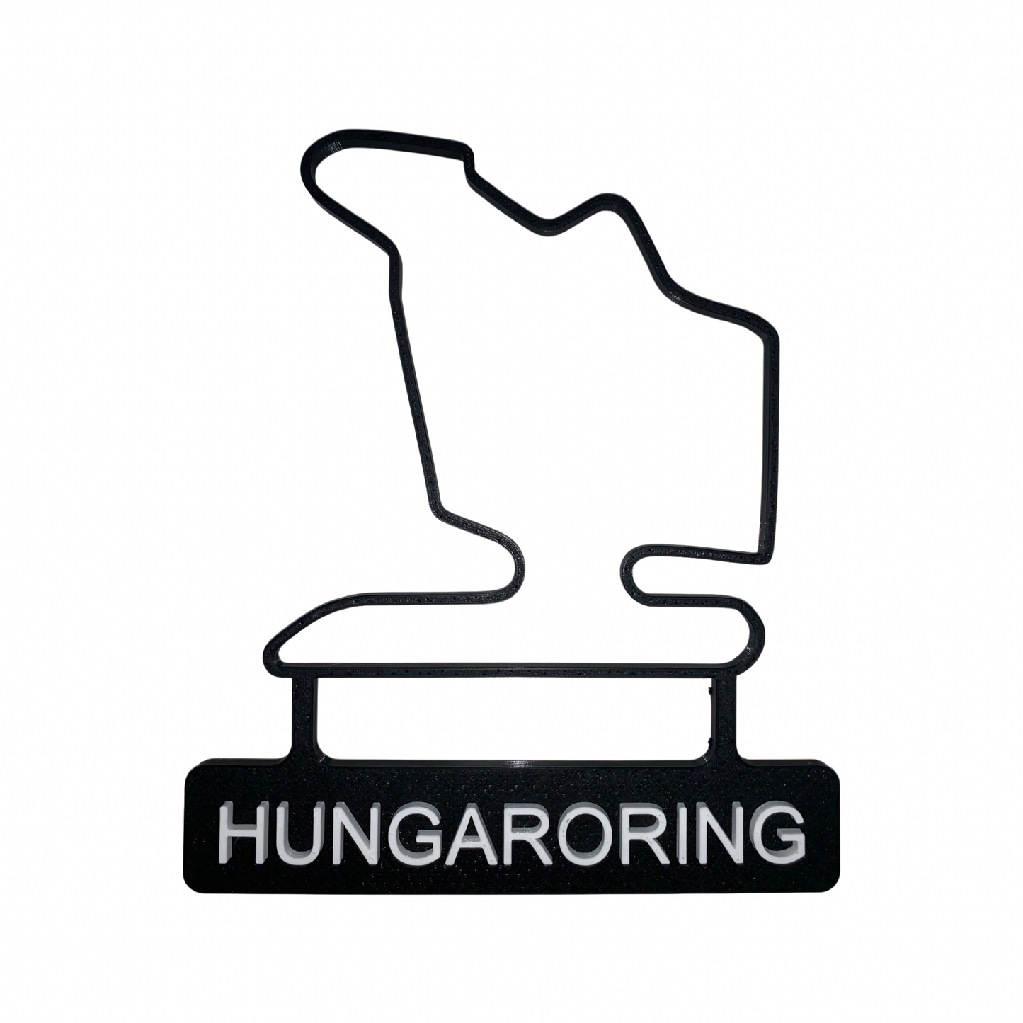 3D 프린팅 F1 트랙 2021 시즌 - Hungaroring