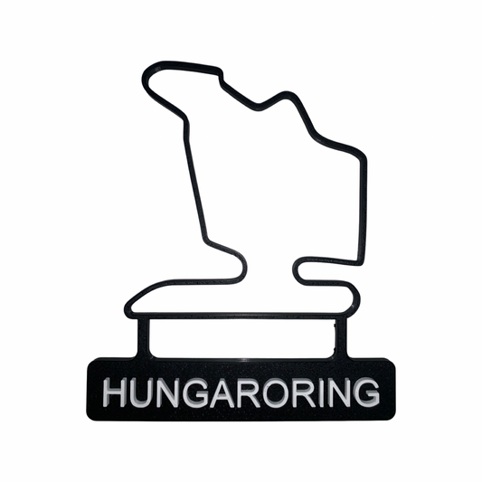 Tracce di F1 stampate in 3D stagione 2021 - Hungaroring