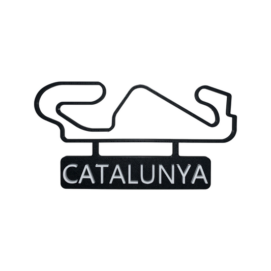 3DプリントされたF1トラック2021シーズン-カタルーニャ