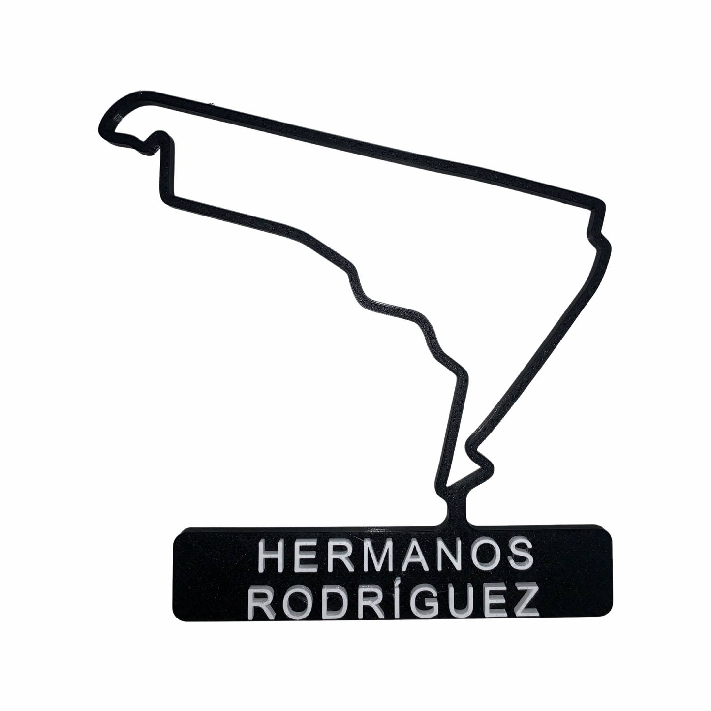 3D printed F1 tracks 2021 season - Hermanos Rodríguez