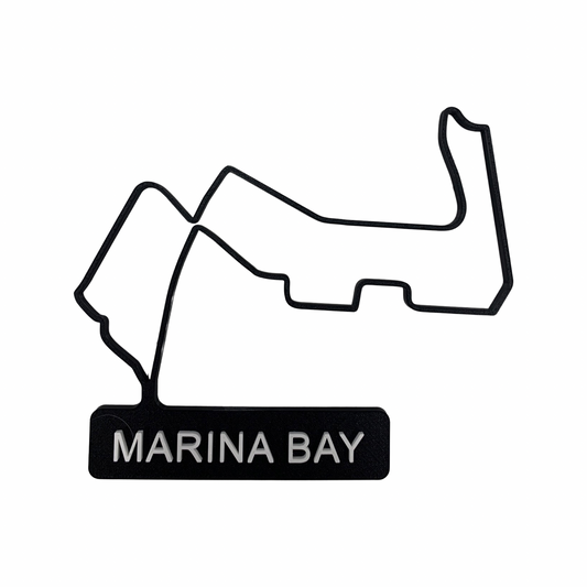 3D printed F1 tracks 2021 season - Marina Bay
