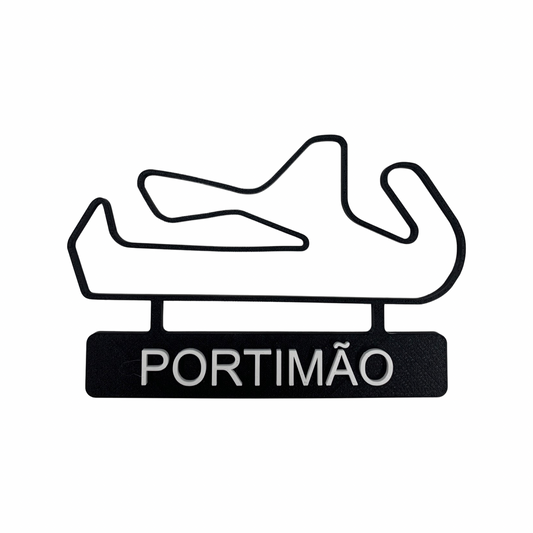 3DプリントされたF1トラック2021シーズン-Portimão