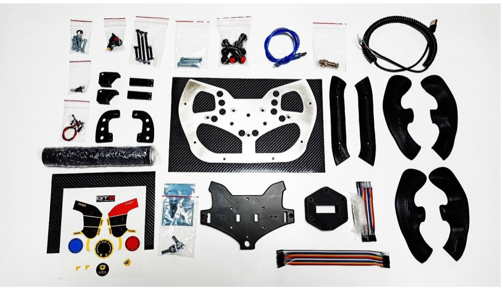 DIY Box Steering Wheel Kit Lamborghini Huracan GT3 2019 by BK Design