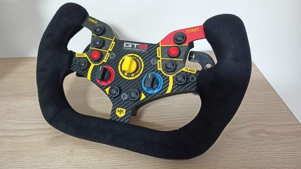 DIY Box Steering Wheel Kit Lamborghini Huracan GT3 2019 by BK Design