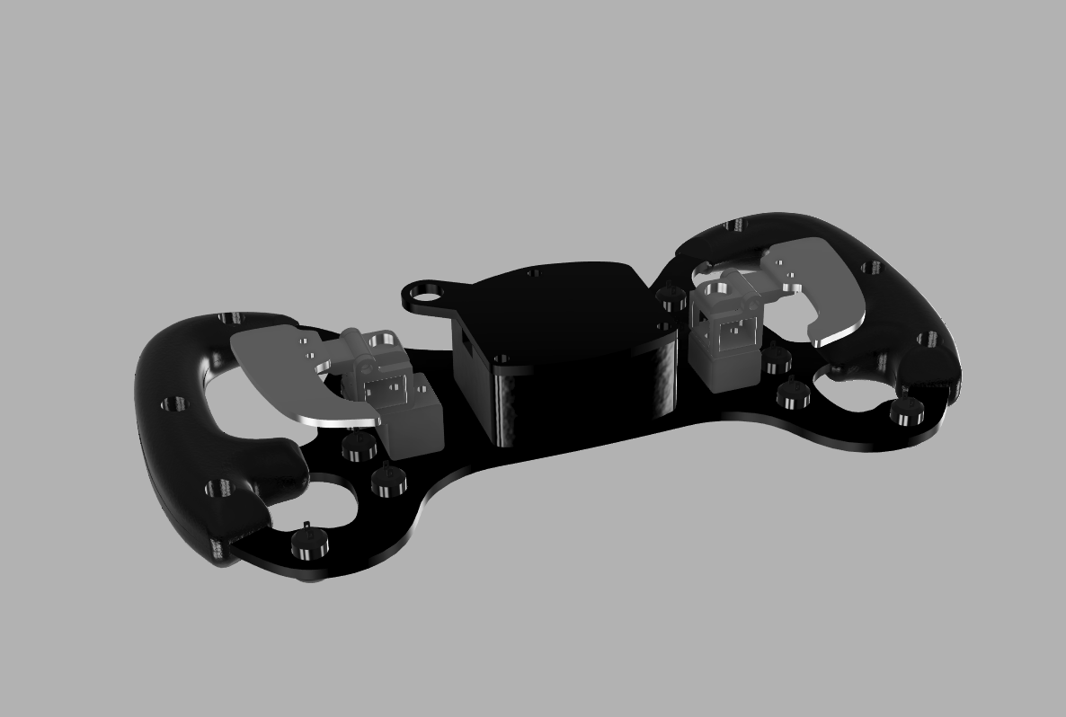 DIY Box Steering Wheel Kit AMG GT3 by Hupske